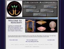 Tablet Screenshot of maxcraft.net